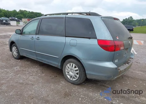 2005 Toyota Sienna Le из США, поврежденный, VIN 5TDZA23C65S376132